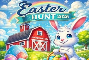 Evento para niños - Recogida huevo de pascua 2026 JD Dominican Farm